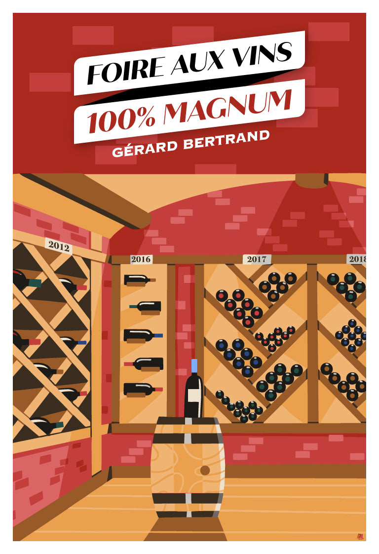 Le vin vieillit mieux en magnum !