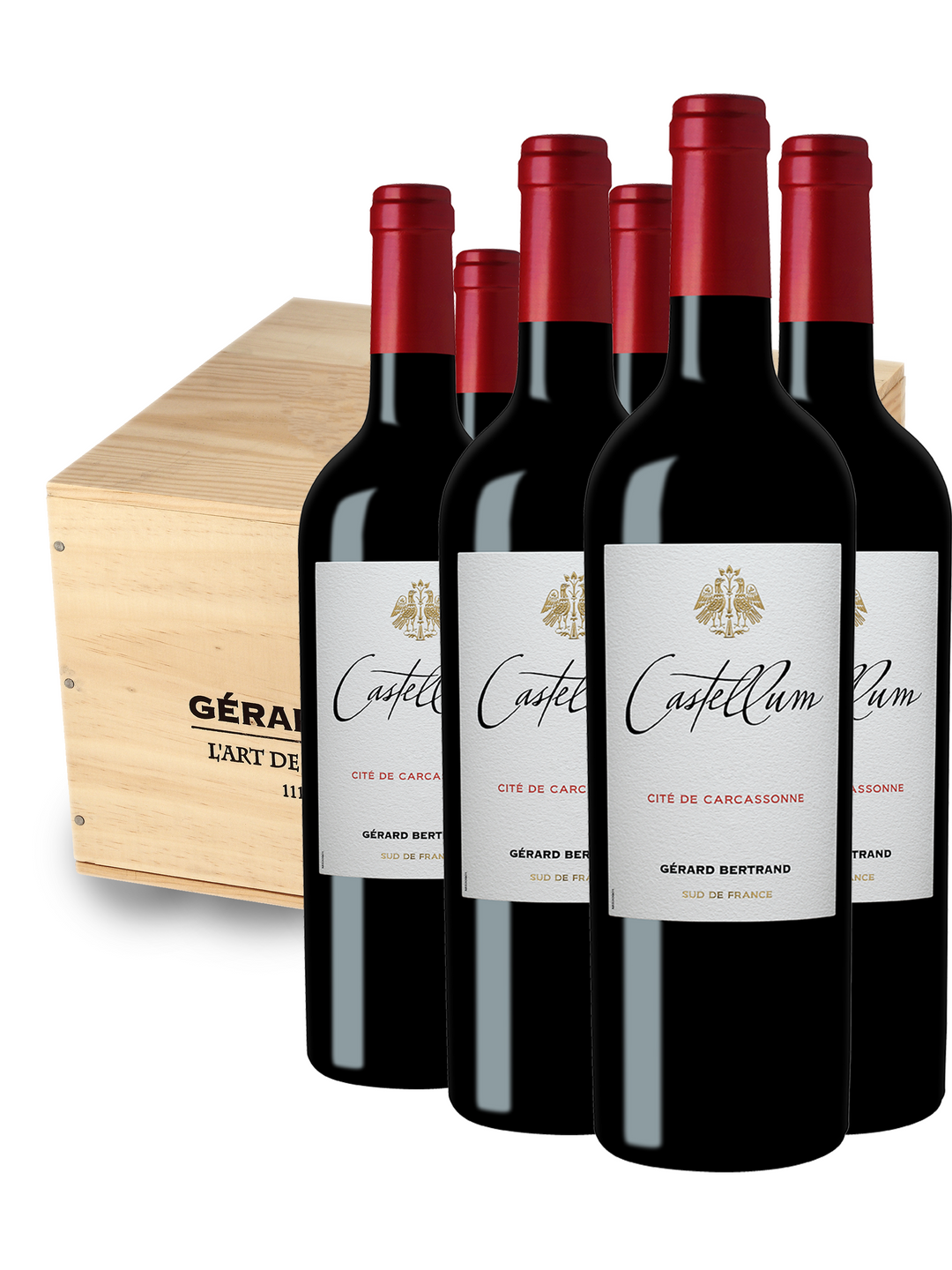 Castellum 2019 75cl Wooden Case 6 Bottles